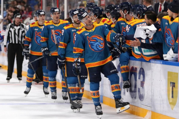 "Динамо" одержало победу над "Шанхайскими драконами" в матче КХЛ