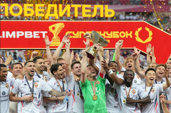 ЦСКА выиграл Суперкубок России и приблизился к рекорду &quot;Спартака&quot;